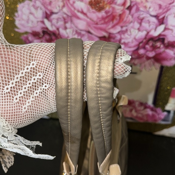 🔥CHANEL🔥Gold Quilted Coated Canvas Paris-Biarritz Petite Shopping Tote Bag - Picture 17 of 17